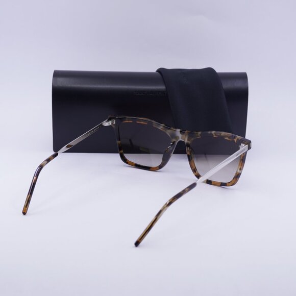Saint Laurent SL511 004 Square Sunglasses - Havana/Brown Gradient - Picture 10 of 10